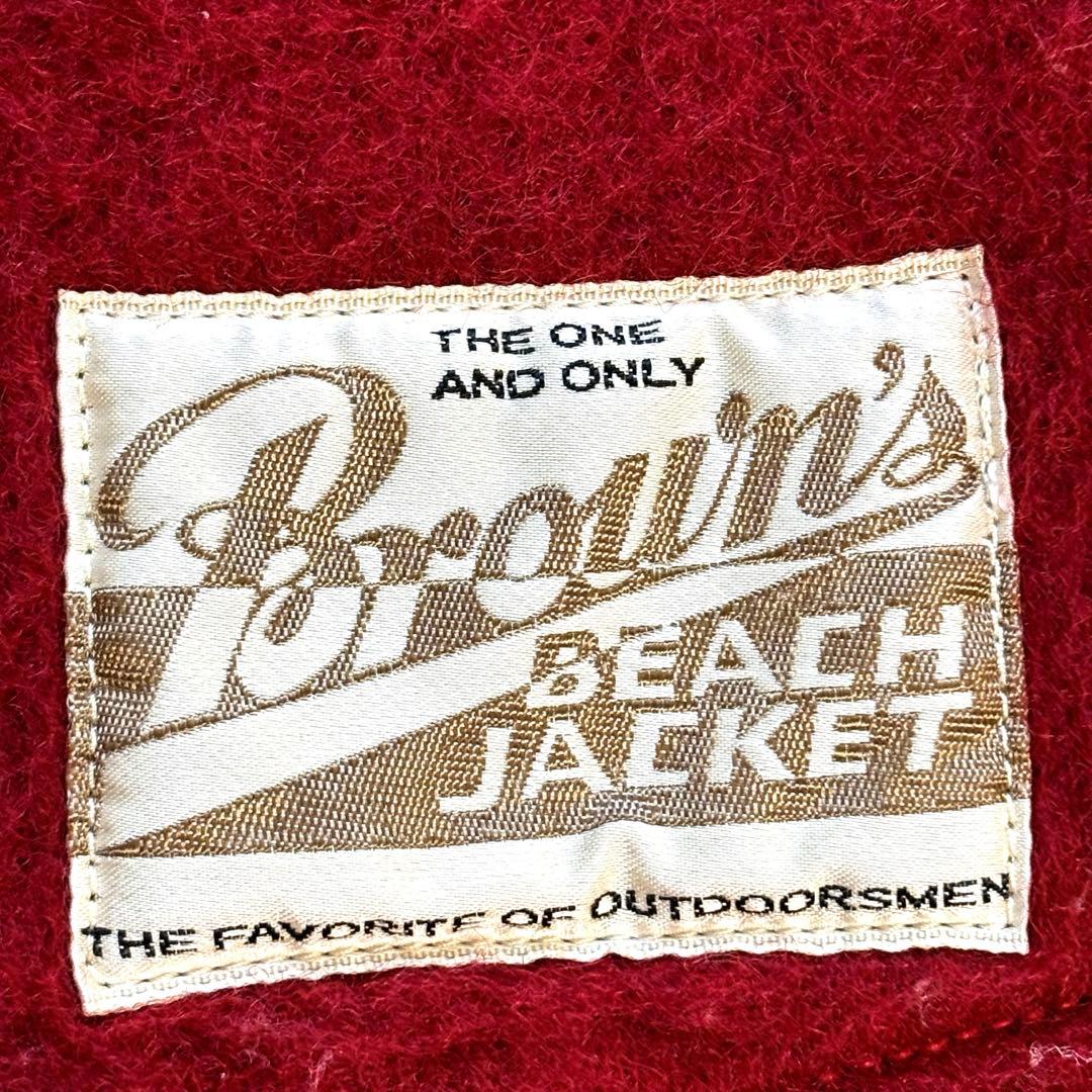 BROWN’S BEACH JACKET STEVENSON 別注ベスト