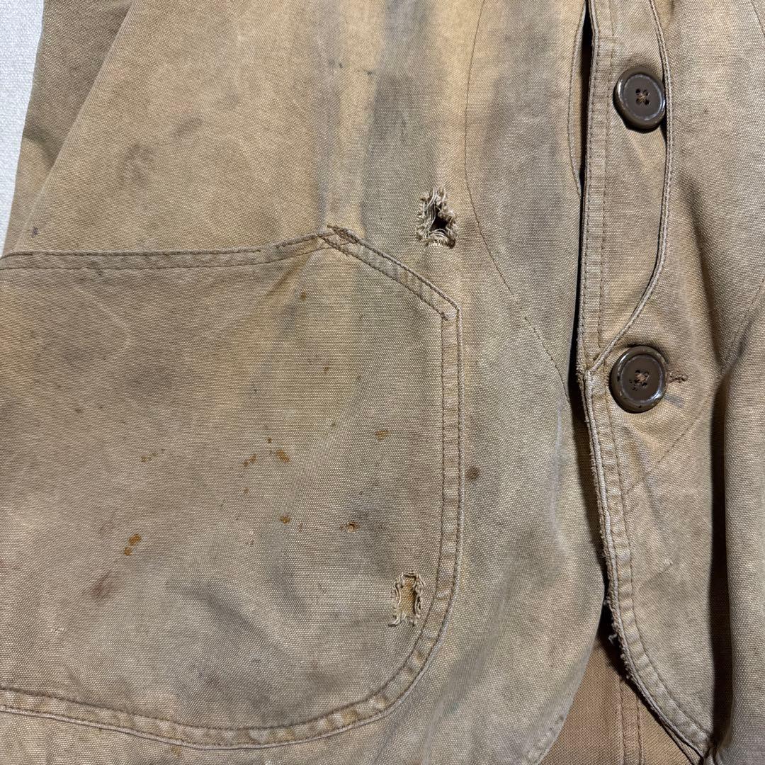 30s ハーフムーン　ハンティングベスト　襤褸の美学　レッドヘッド