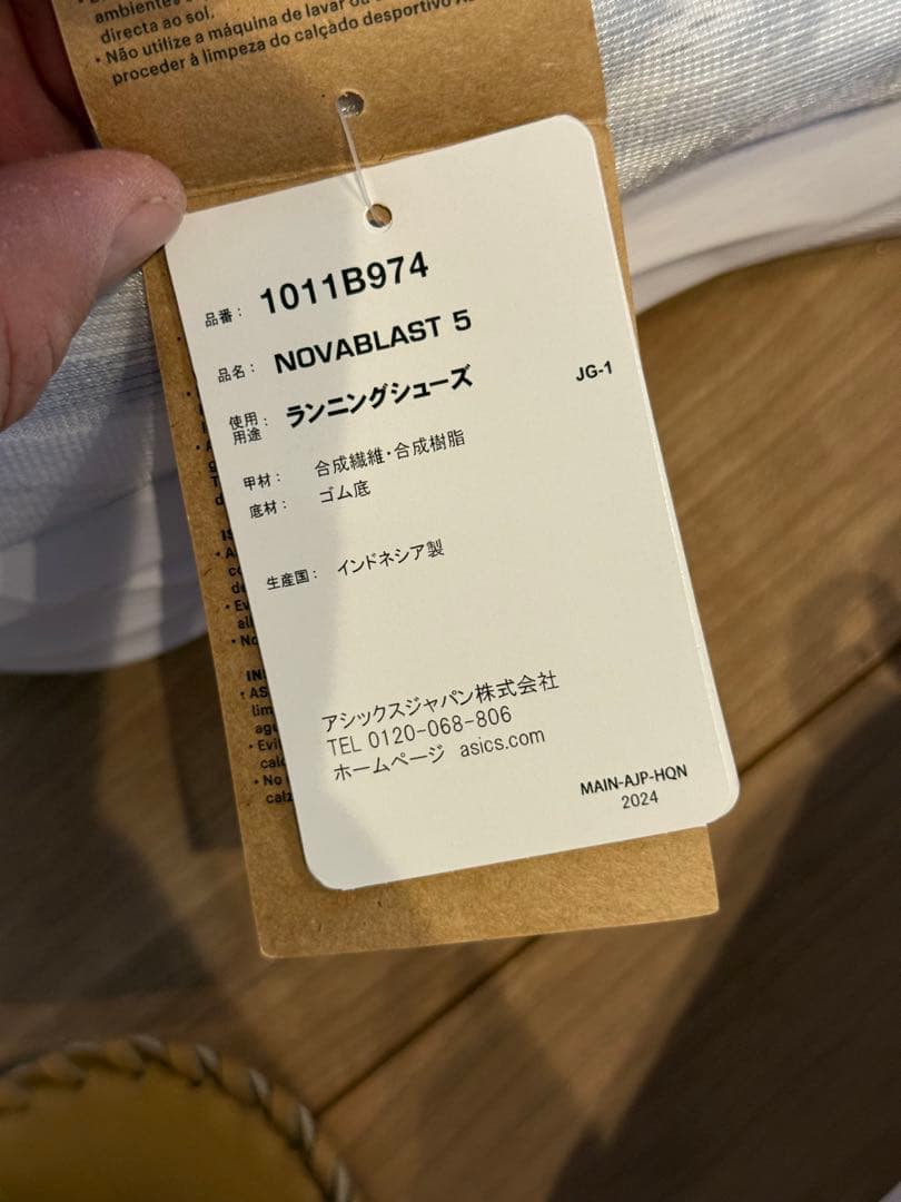 アシックス ノヴァブラスト5 29cm