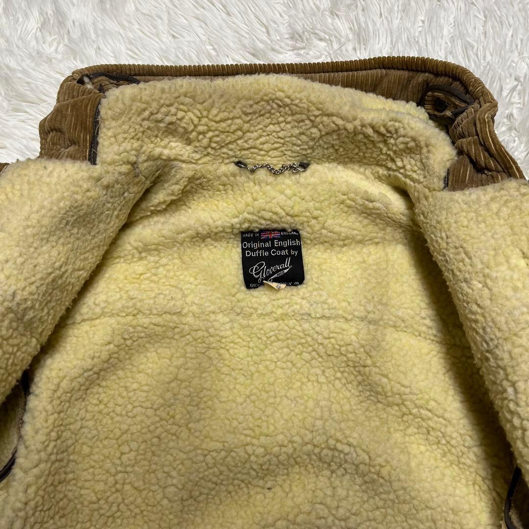 大きめ✨英国製✨グローバーオール　コーデュロイダッフルコート　L相当