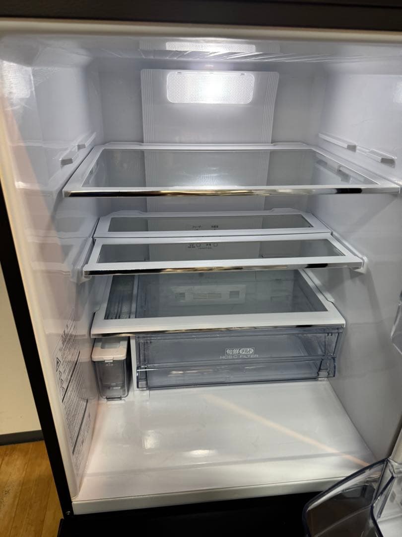 ダークブラウン 2ドア冷蔵庫　AQR-SV27K 仙台市配達無料