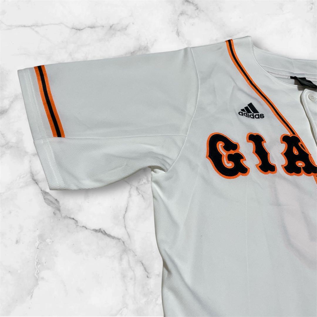 【美品】読売ジャイアンツ 阿部慎之助 ユニフォーム 10 刺繍 adidas L