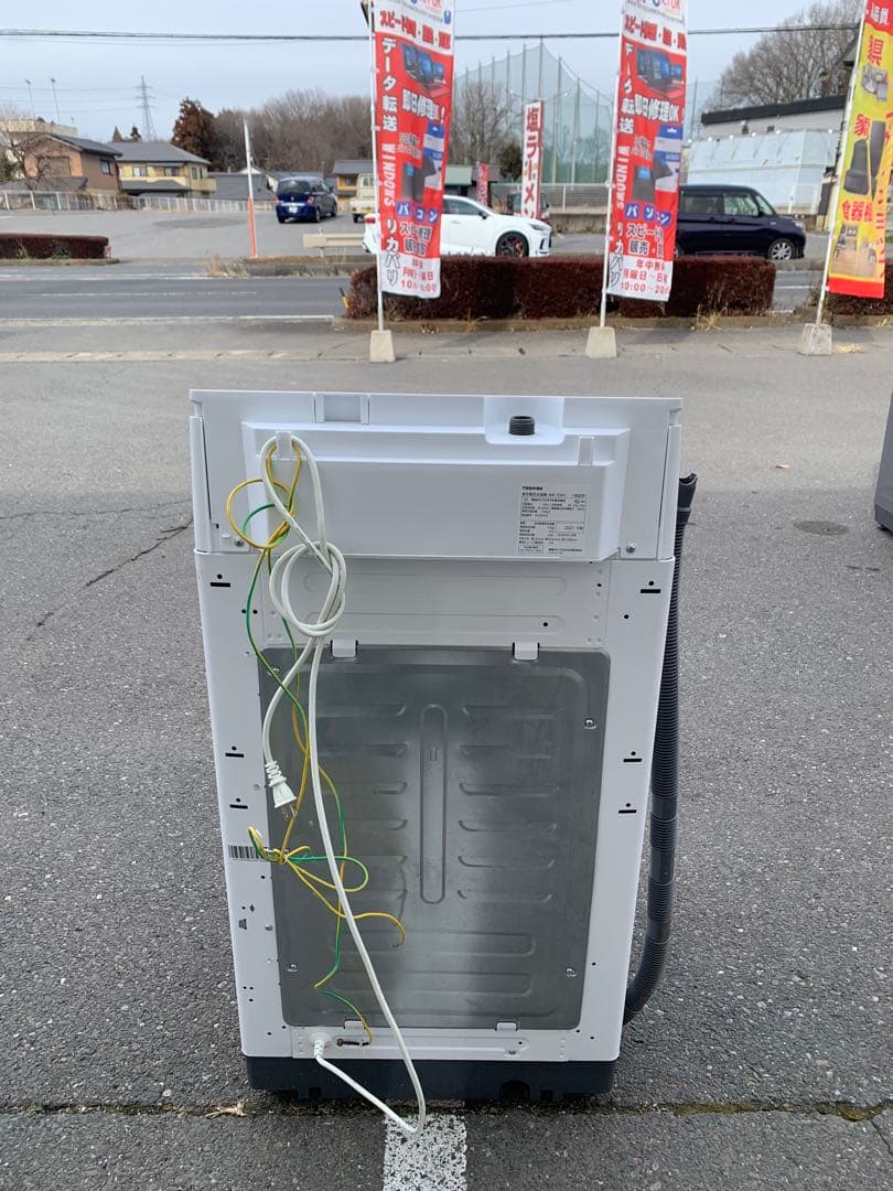 TOSHIBA 東芝 洗濯機 AW-7DH1 7Kg 2021年製
