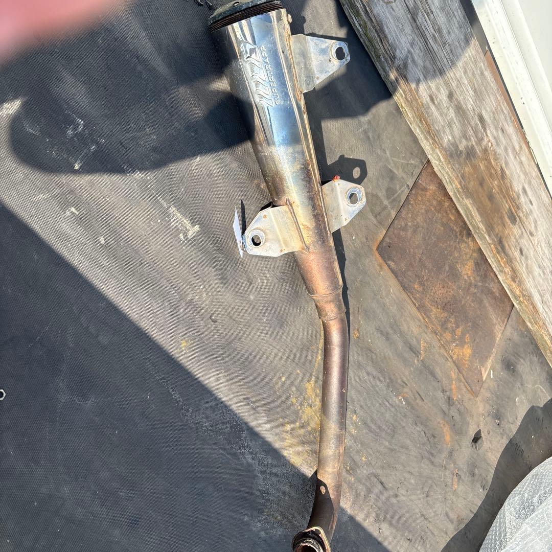 マジェスティ250 外品マフラー