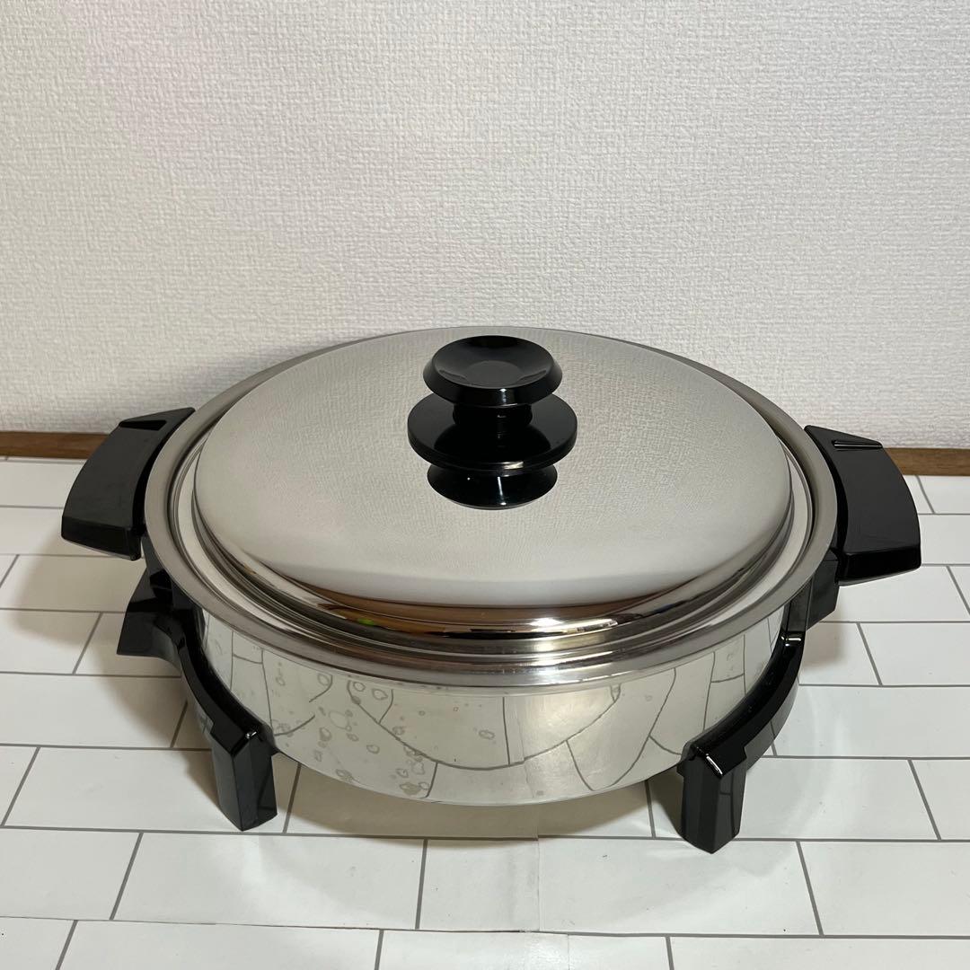 ウエストベンド エレスキコア 電気フライパン ステンレス　電気鍋