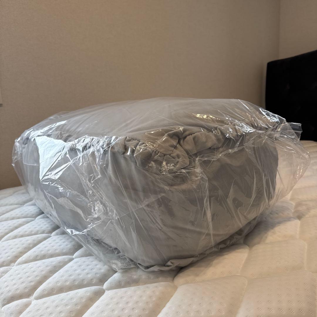 【新品】 Francfranc かんたん寝具セット プラス フリル S グレー