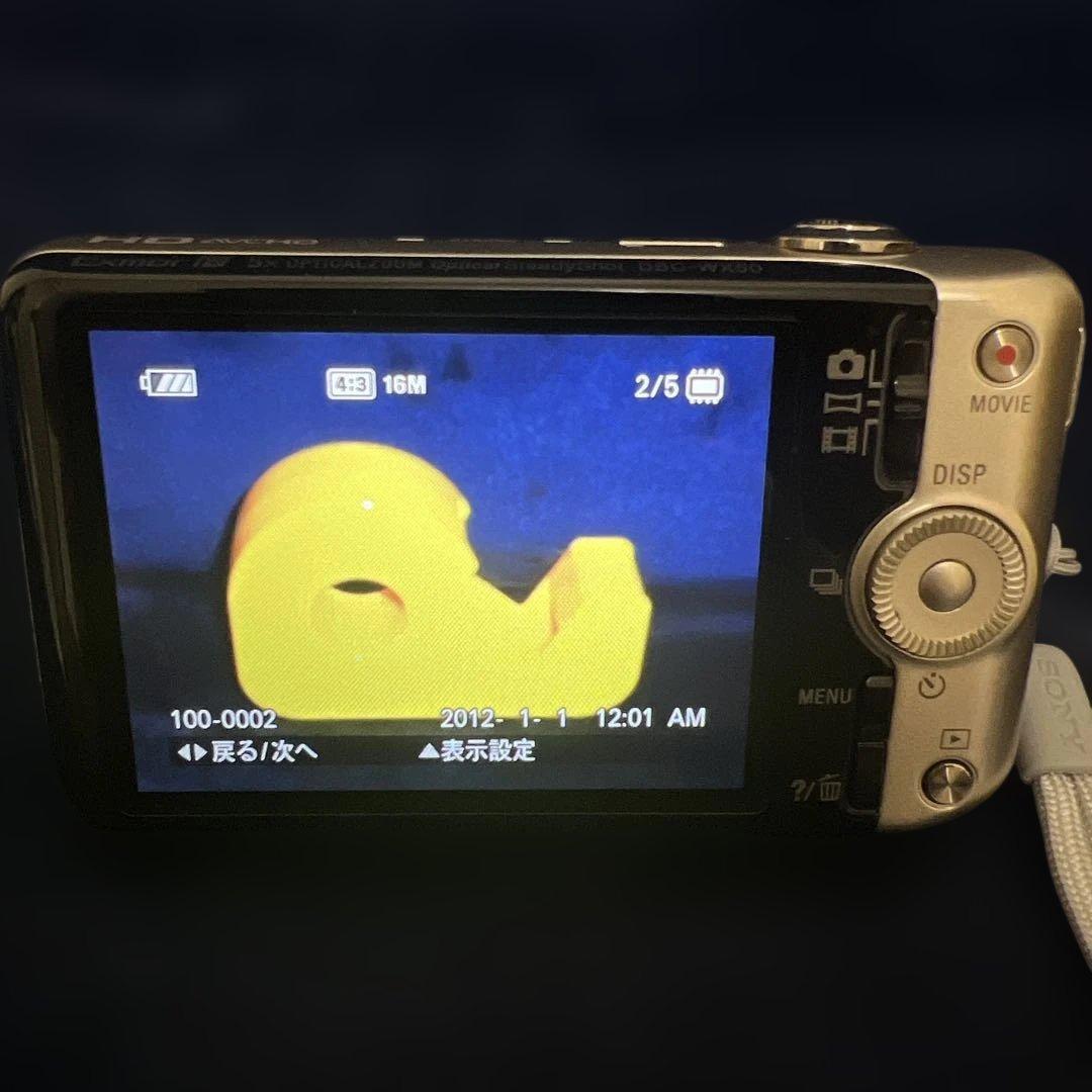 SONY Cyber-shot 16.2メガピクセル DSC-WX50