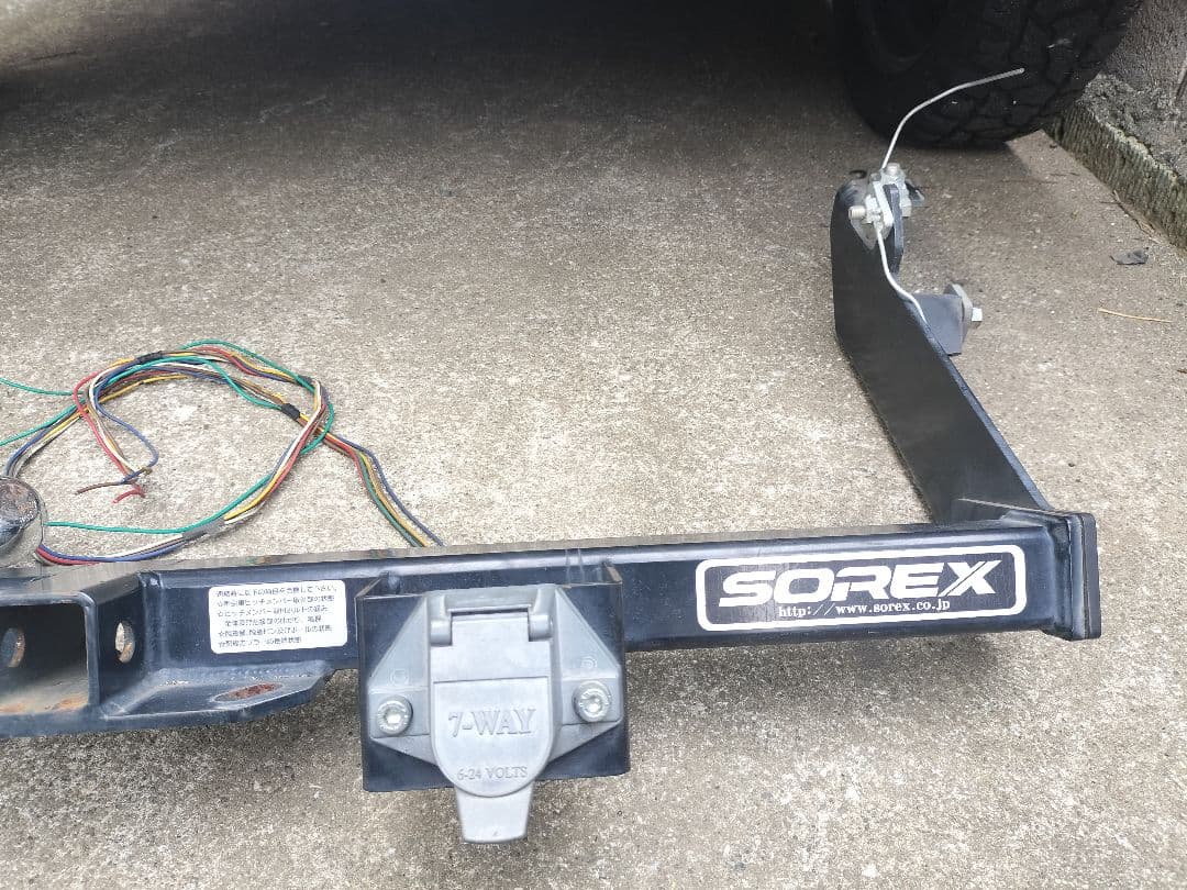 SOREX　ヒッチメンバー、innoルーフキャリアのセット 横浜市出品