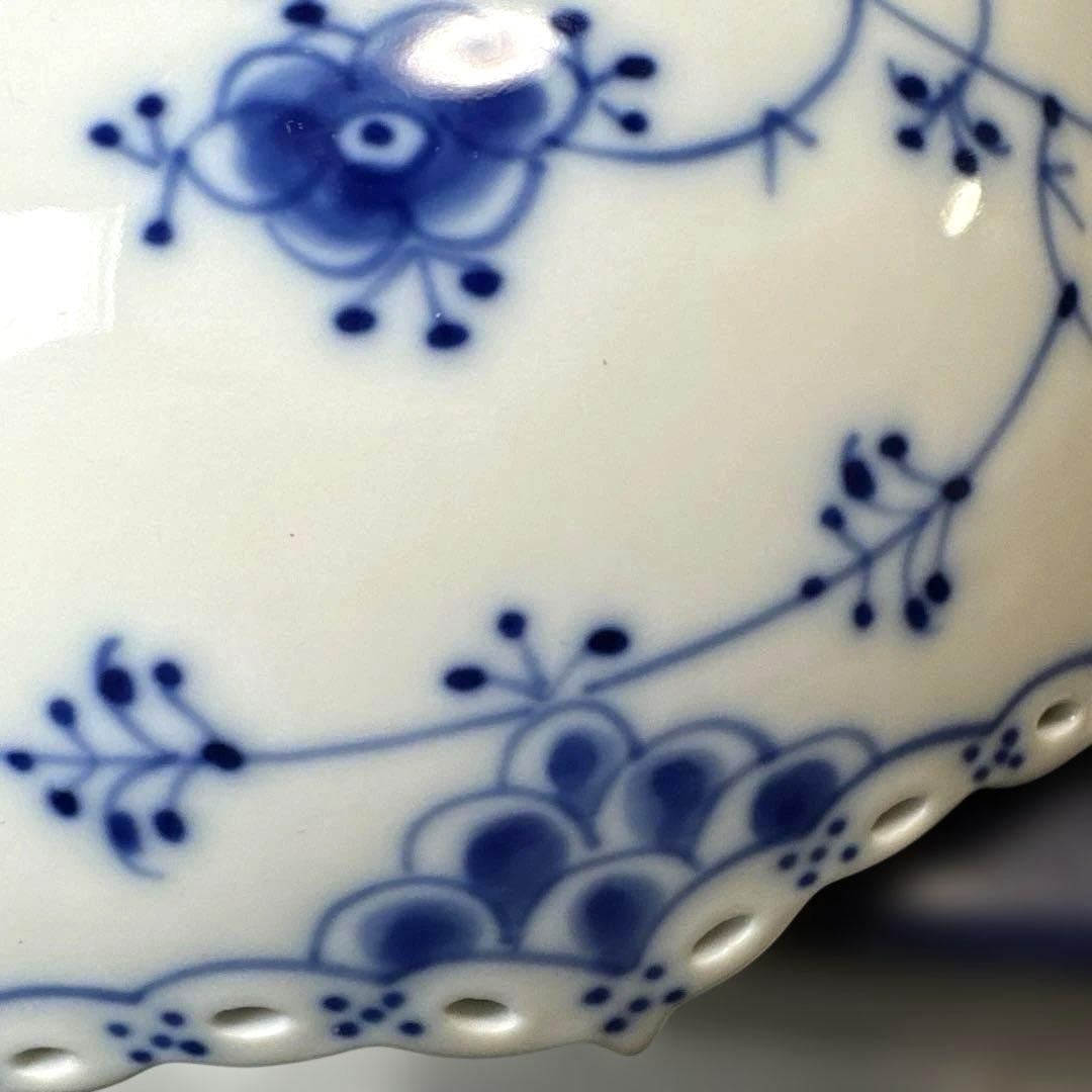 ロイヤルコペンハーゲン　ブルーフルーテッドフルレース　フルーツボウル　サラダ　皿