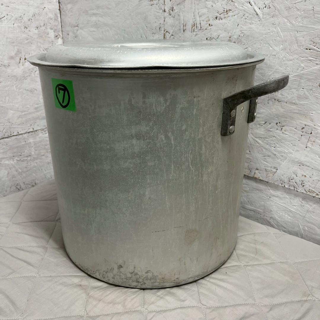 業務用 アルミ製 寸胴鍋 42cm 両手鍋 厨房 厨房機器 店舗 ⑦ A0645