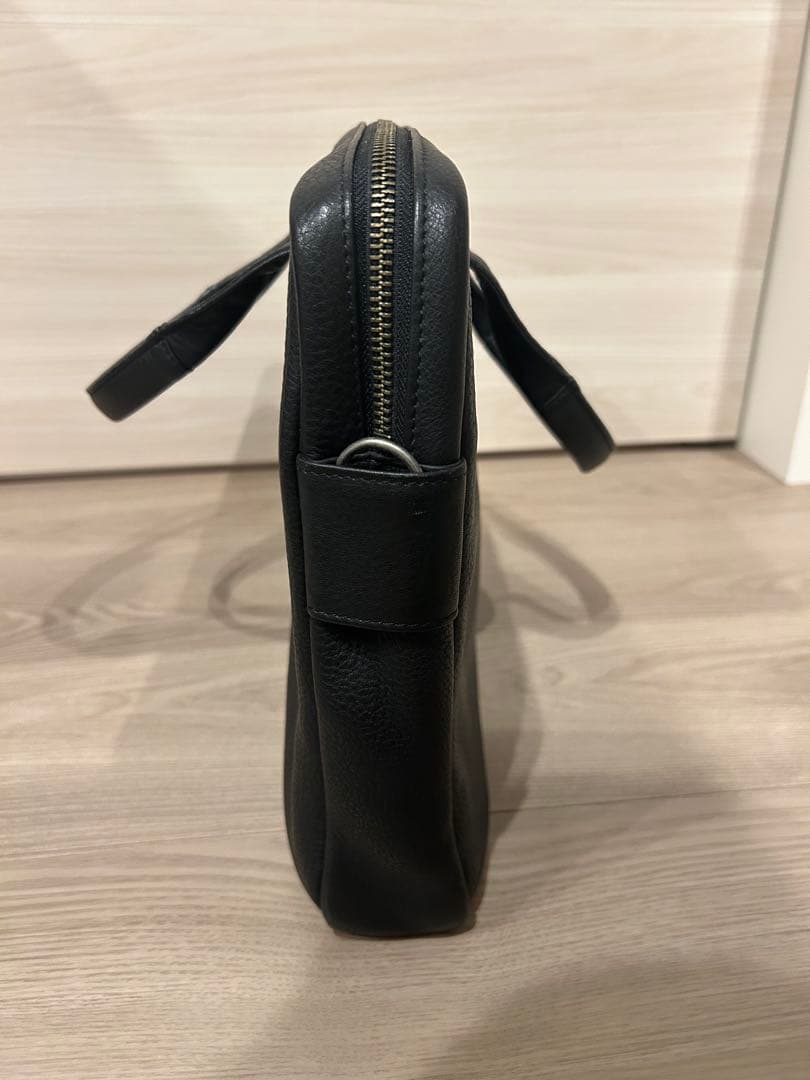 PORTER 黒 レザービジネスバッグ