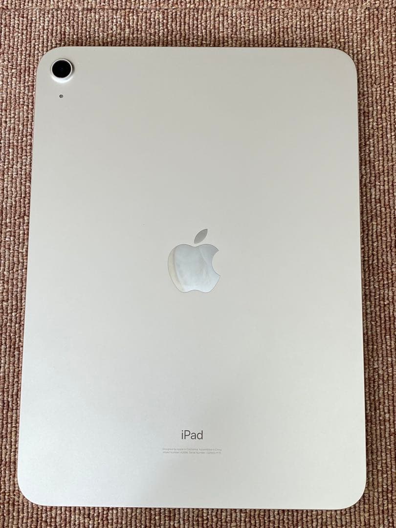 Apple iPad第10世代64GBWi-Fiタイプ