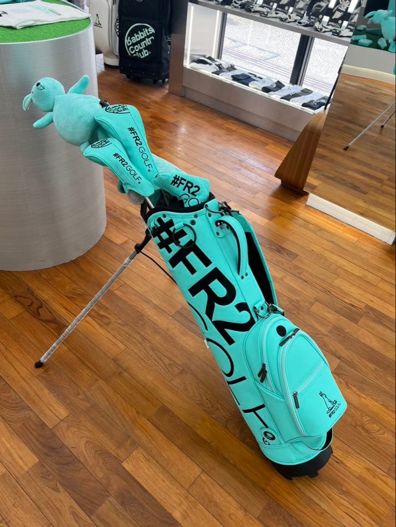 新品 FR2 GOLF 沖縄限定 7.5インチ キャディバッグ ターコイズブルー