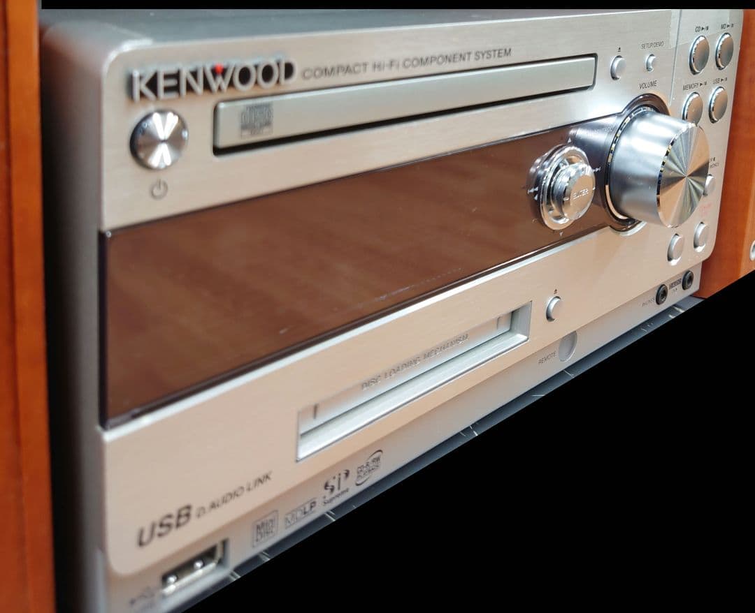 ★☆KENWOOD　 RD-UDA77 CD/MDシステムコンポ