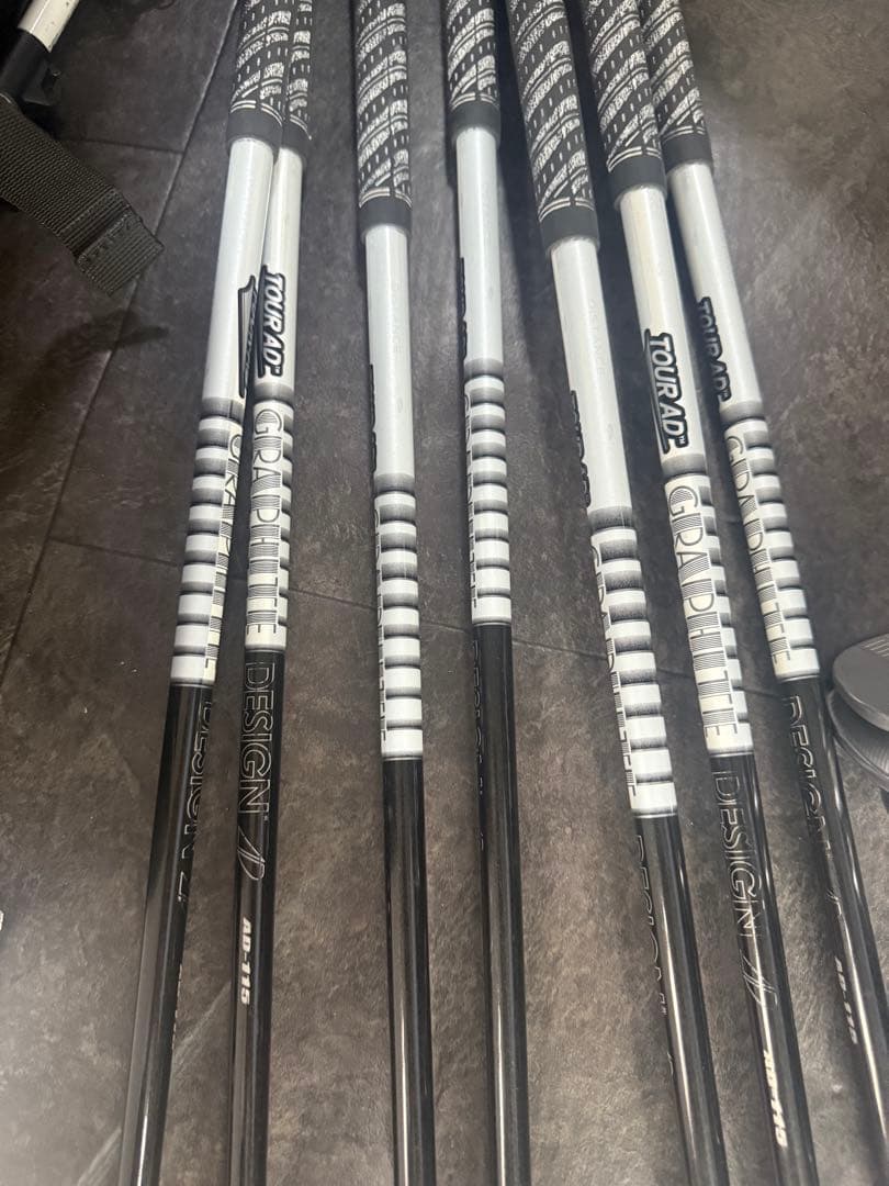 ツアー支給品　テーラーメイド　P7MC ツアーAD110 4〜P 今週ラスト