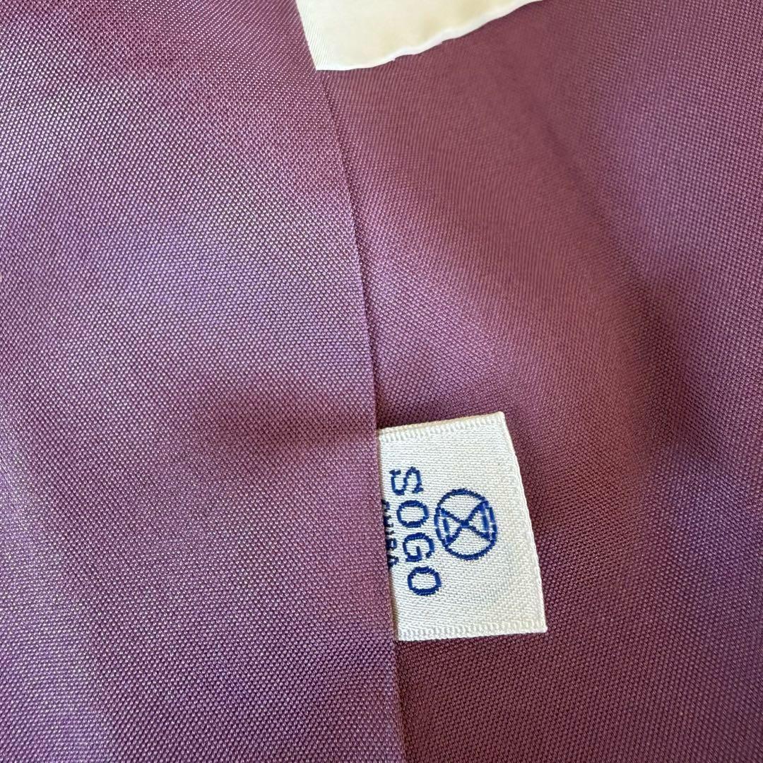 未使用近い　SOGO 美品　袷　正絹　白紬　大島　白大島　小紋　フルセット