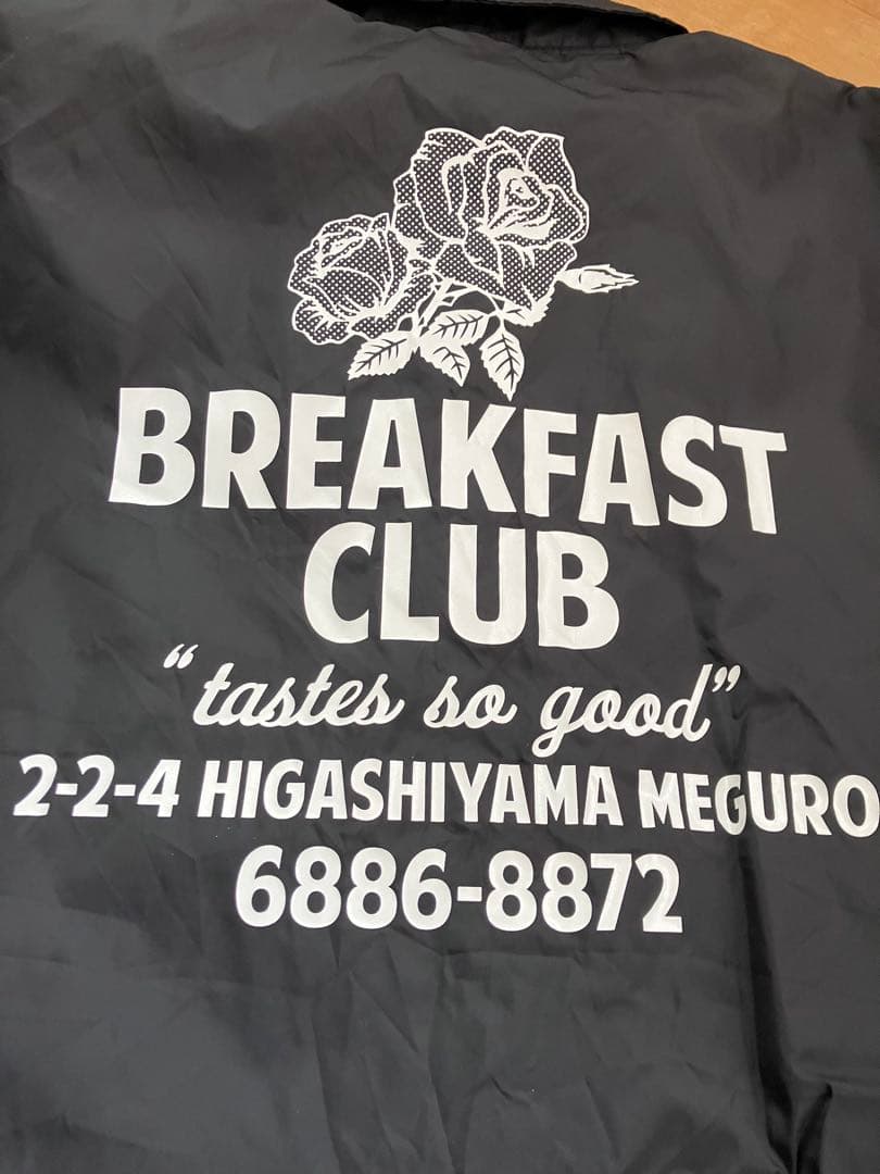 BREAKFAST CLUBコーチジャケットbreakfastclub 野村訓市