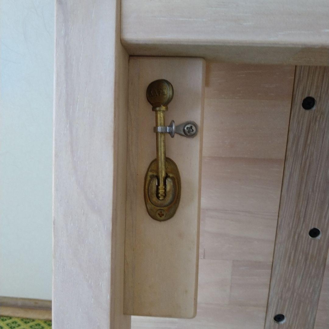 猫脚　テーブル　こたつ　特注ホワイト　木製　姫系　机　座卓