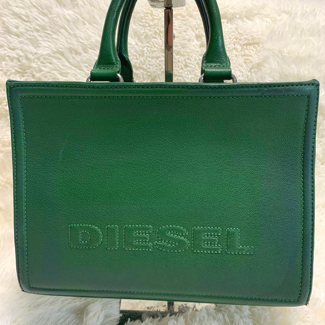 専用♡G40.DIESEL◆レザー：本革/エンボスロゴ◆ショルダーバッグ/ハンド
