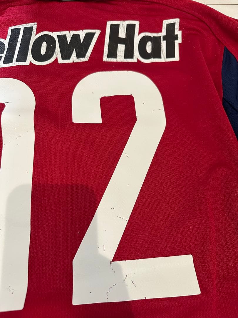 鹿島アントラーズ NIKE ホーム長袖ユニフォーム天皇杯優勝ワッペン付