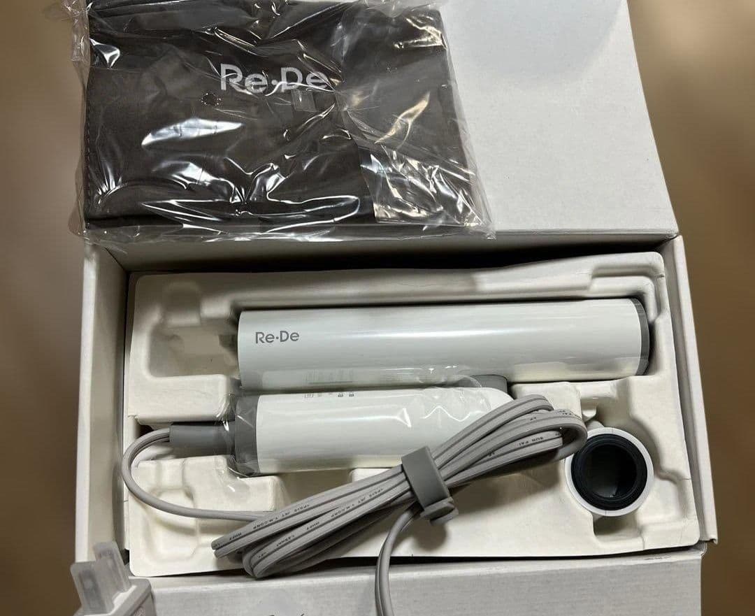 Re-De DR01A-WT ホワイト 255g ヘアドライヤー