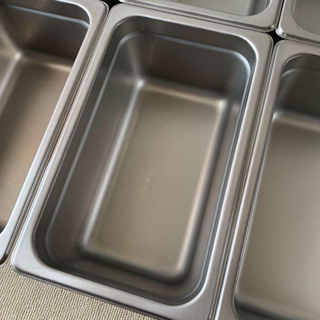 ホテルパン　フードパン　調理器具　ステンレス製 長方形バット 12個セット