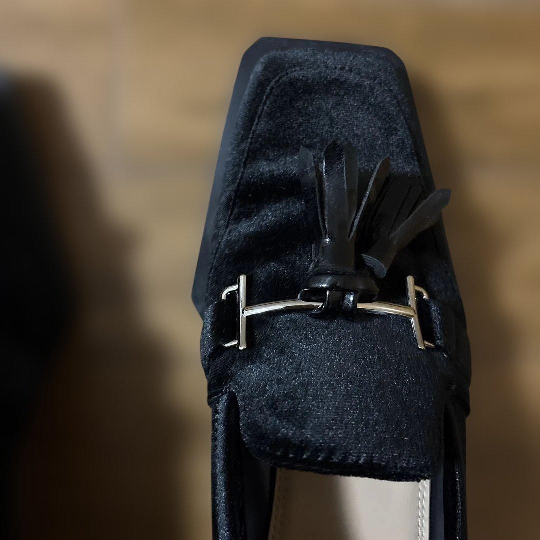 靴 AmeriVINTAGE UNDANGULARSOLETASSEL LOAFER