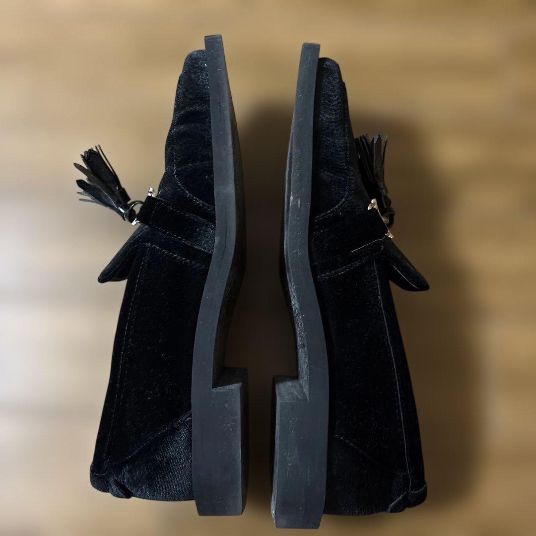 靴 AmeriVINTAGE UNDANGULARSOLETASSEL LOAFER