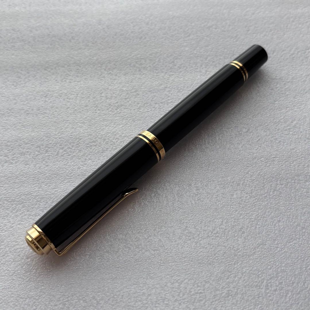 ペリカン　スーべレーン　M400 F 細字　ブラック　箱付き　ゴールド