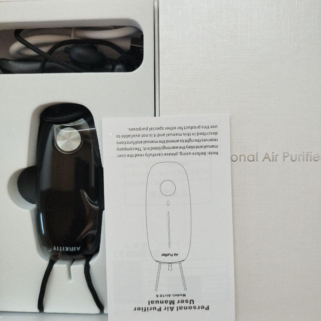空気清浄機 小型， 空気清浄機 首掛け，携帯空気清浄機 マイナスイオン発生器は生