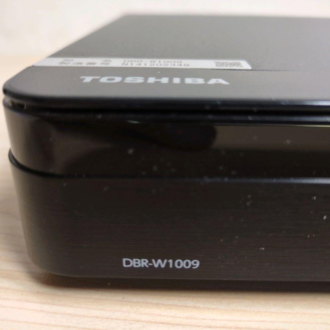 【美品】TOSHIBA REGZA ブルーレイレコーダー DBR-W1009