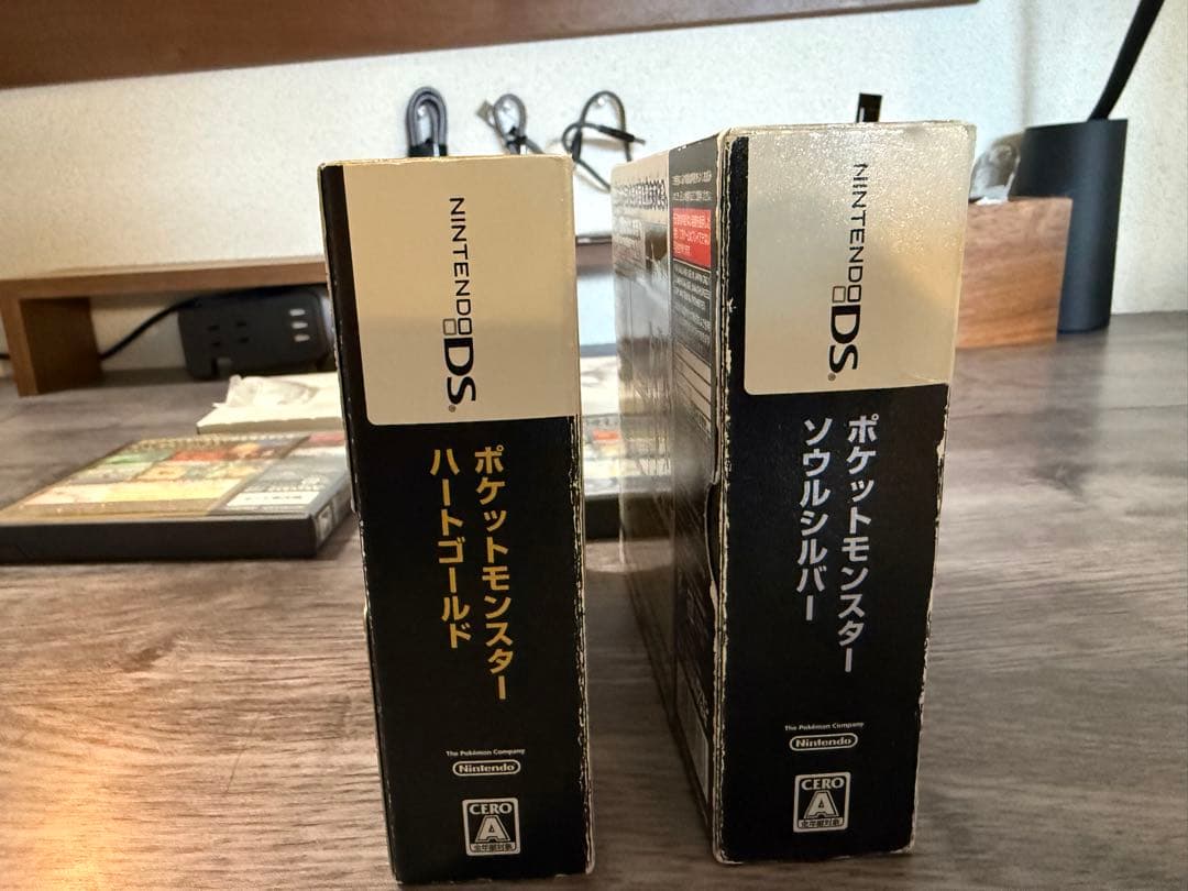 DS ポケットモンスター ハートゴールド & ソウルシルバー ポケウォーカー有り