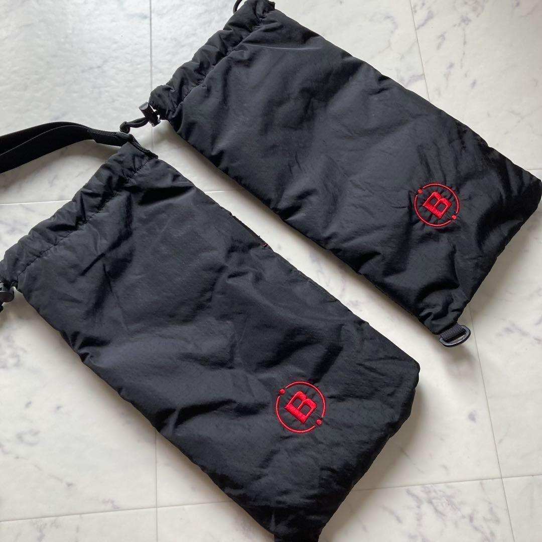 ⛳️美品 BRIEFING ブリーフィング シューズケース セパレート黒