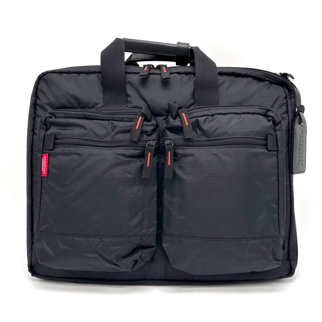 【未使用級】マンハッタンパッセージ ビジネストリッパー2190 ショルダーバック