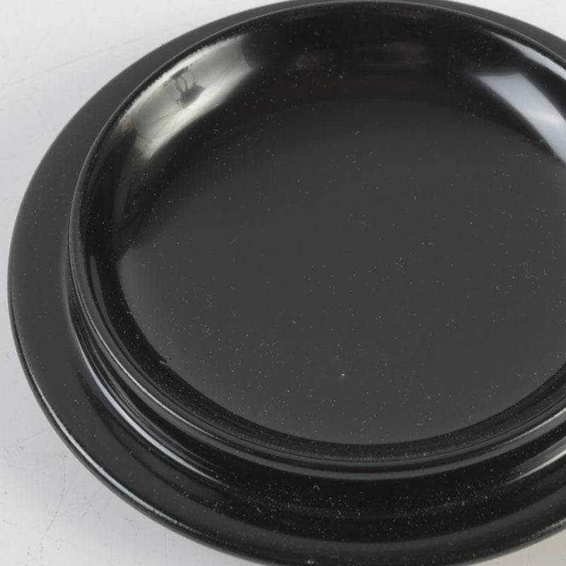 茶道具　中村湖彩作　根來塗　金輪寺　棗　共布共箱　V　9799