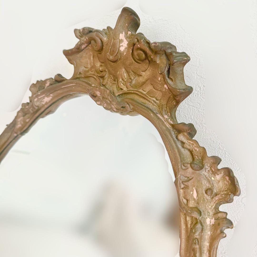 イギリス家具/英国/アンティーク/ミラー/鏡/壁掛け【最終処分2/3まで】