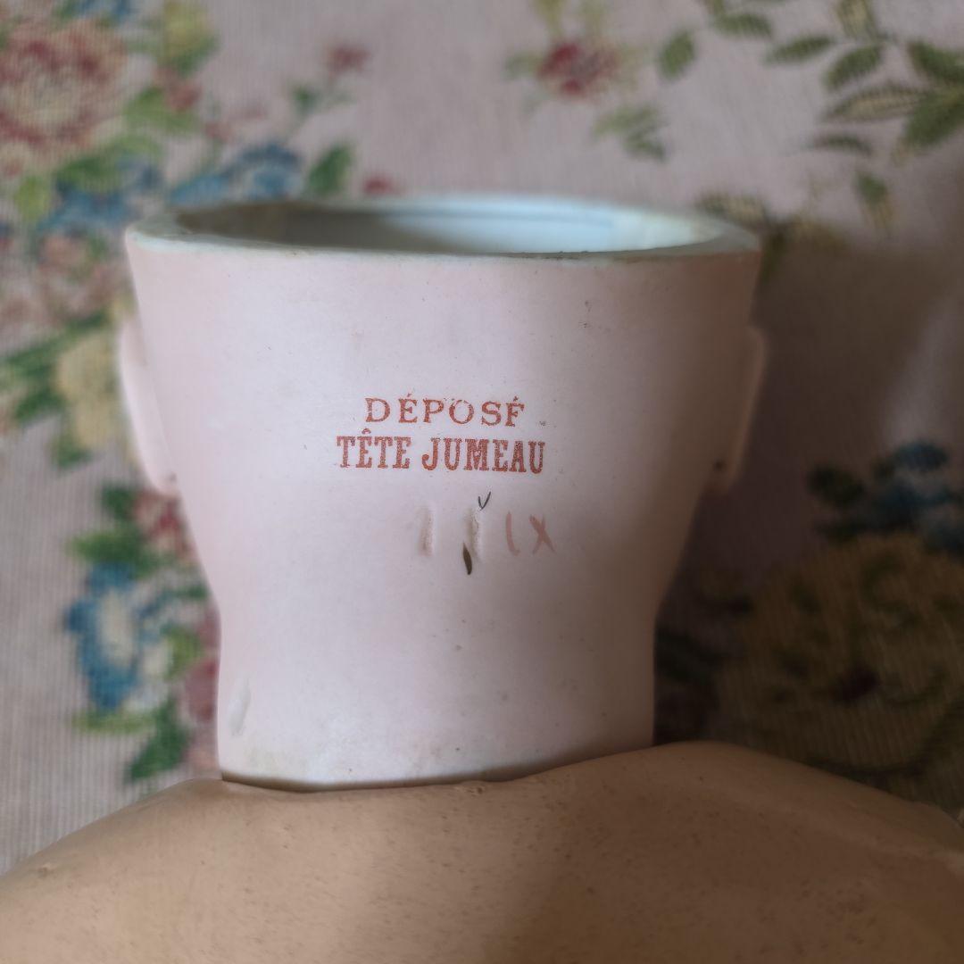 フランス　アンティークビスクドール　デポゼ　テートジュモー　スリープアイ