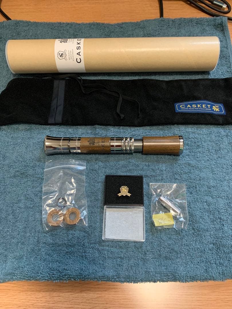 CASKET カスケット　ベゼルグリップ　エンブレムウッド