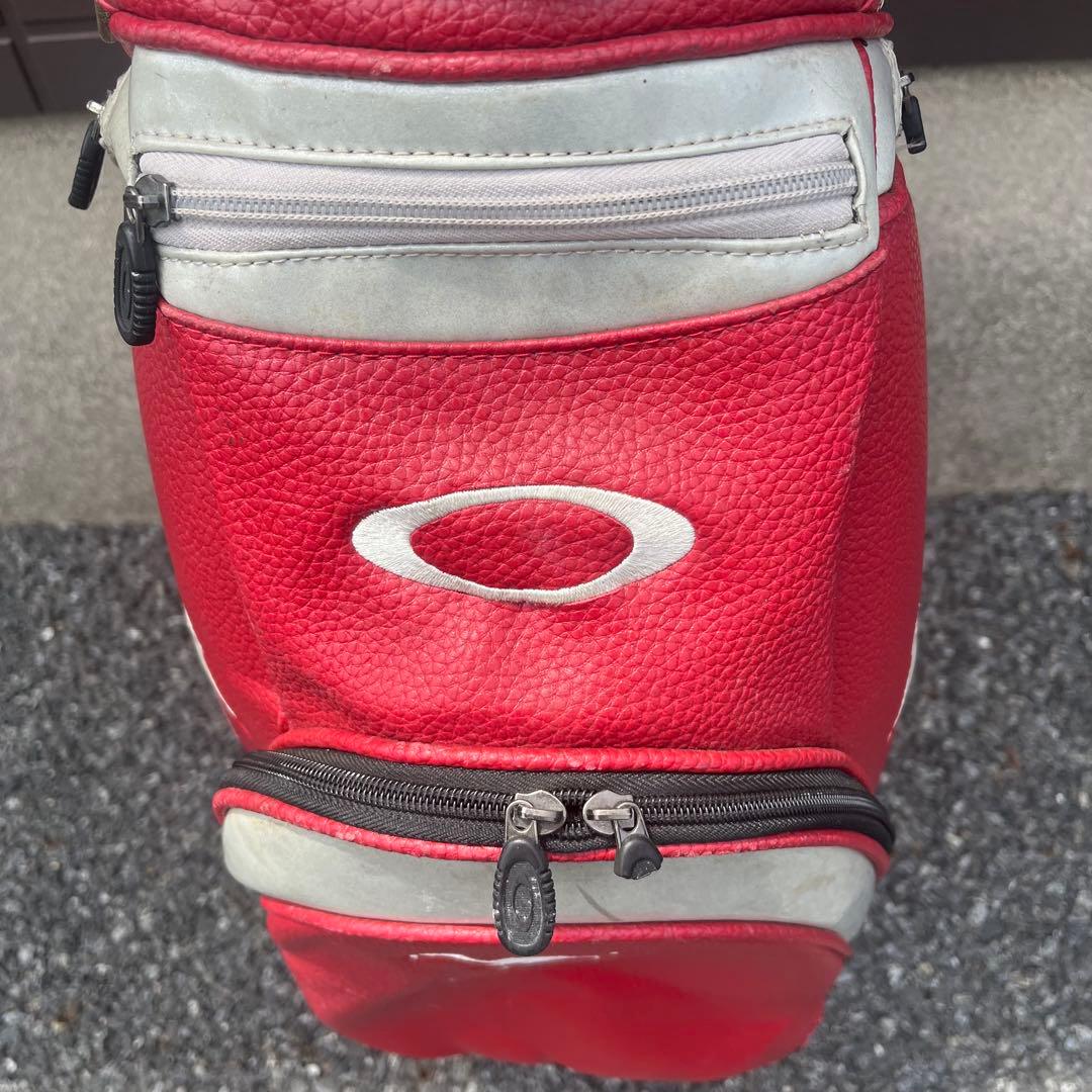 希少色　オークリー キャディバッグ ワインレッド　入手困難　ゴルフプロテクター