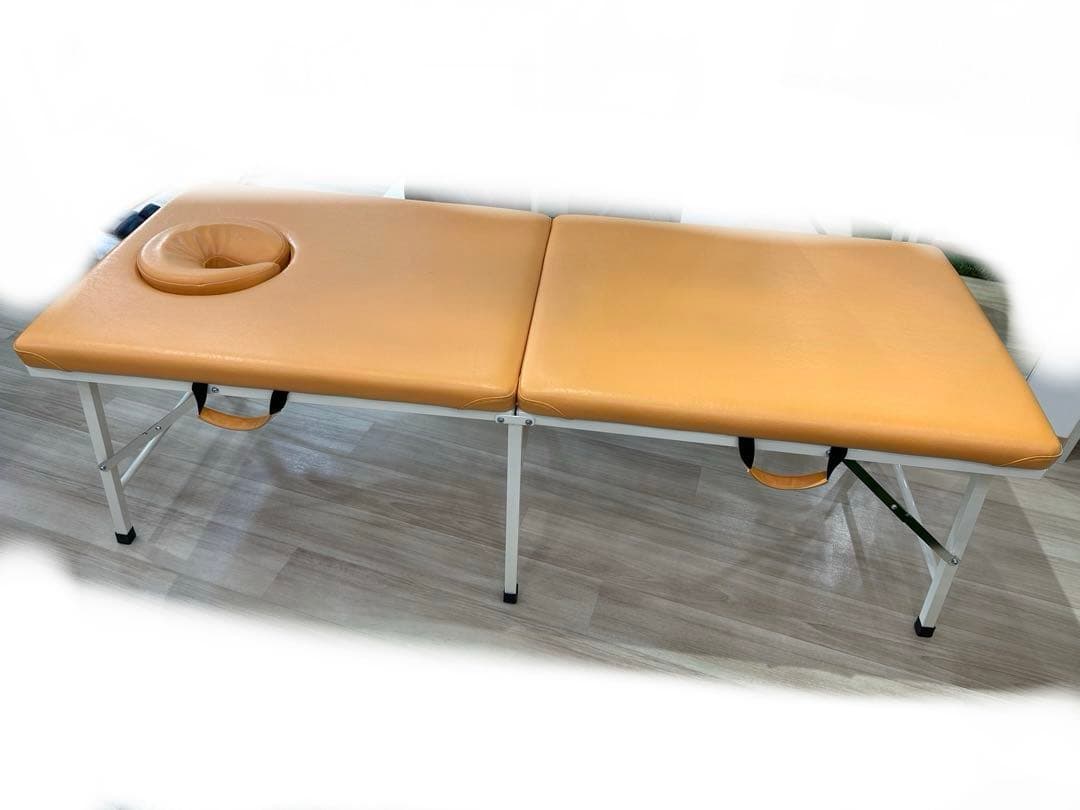 【週末限定値下げ】高田ベッド　折りたたみベッド　埋込式フェイスマット