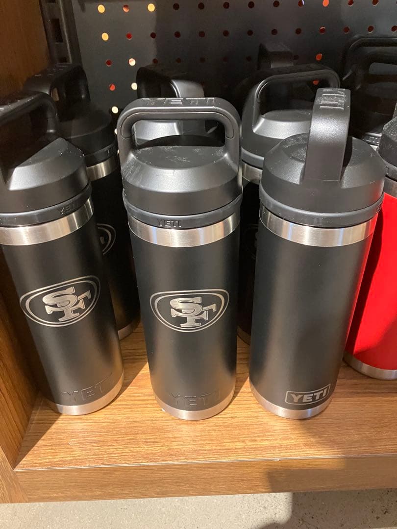 サンフランシスコ49ers × YETI チャグ18oz ブラック｜限定コラボ品