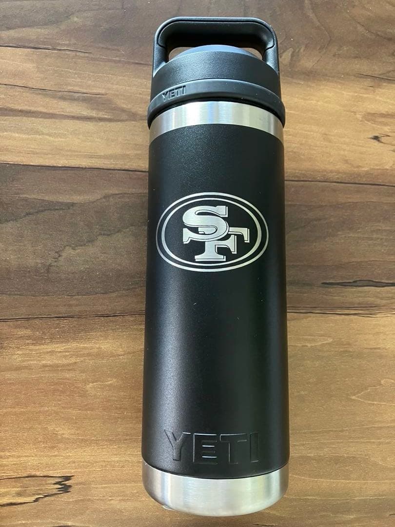 サンフランシスコ49ers × YETI チャグ18oz ブラック｜限定コラボ品