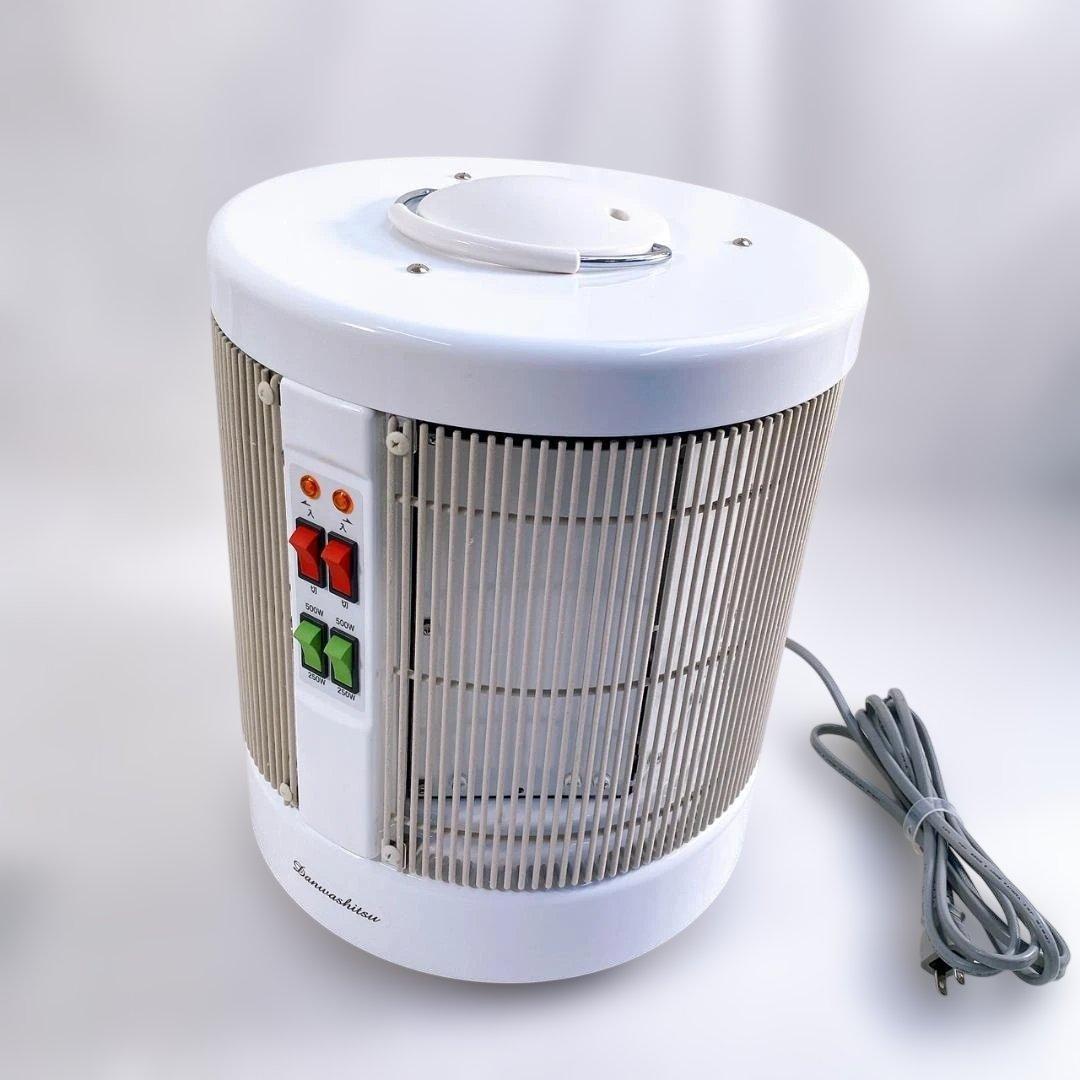 遠赤外線パネルヒーター 暖話室　DAN1000-R16 ホワイト カバー付き