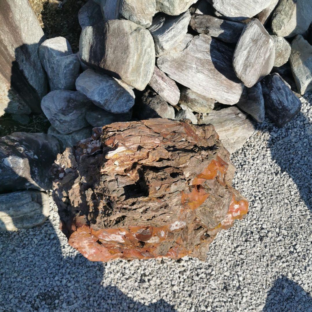 福島産　ジャスパー　335キロ　庭石　石　鑑賞石　庭　置物　オブジェ　インテリア