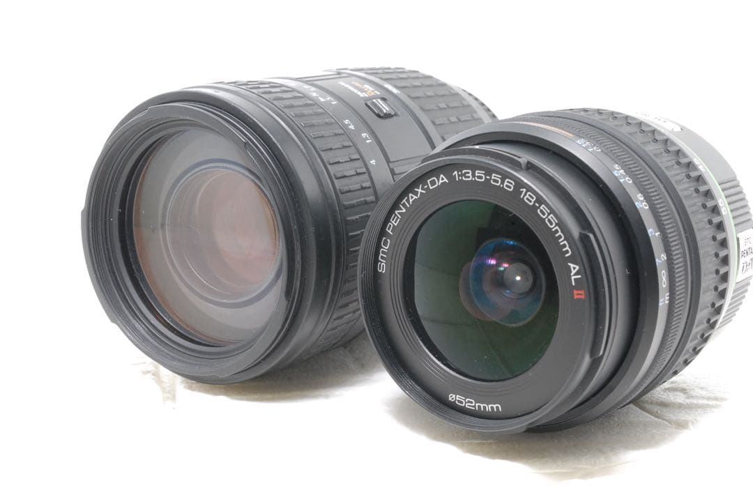 訳あり❤️ショット数少✨PENTAX K100 D SUPER ダブルレンズ