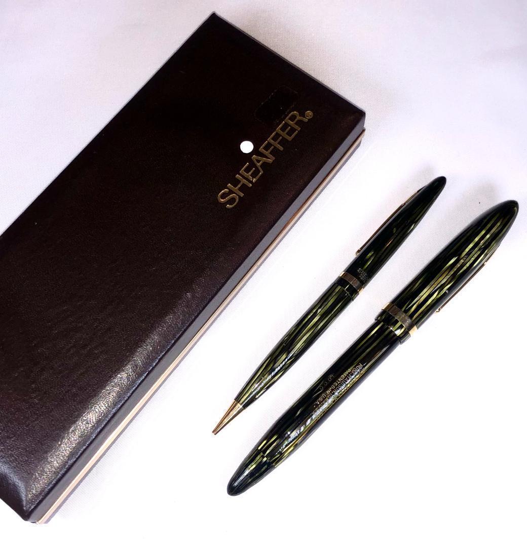 SHEAFFER LIFETIME、万年筆+ペンシル、ヴィンテージ　 14K