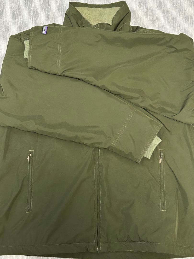 一*人様 美品Patagonia ニュー シェルドシンチラ ジャケットオリーブ