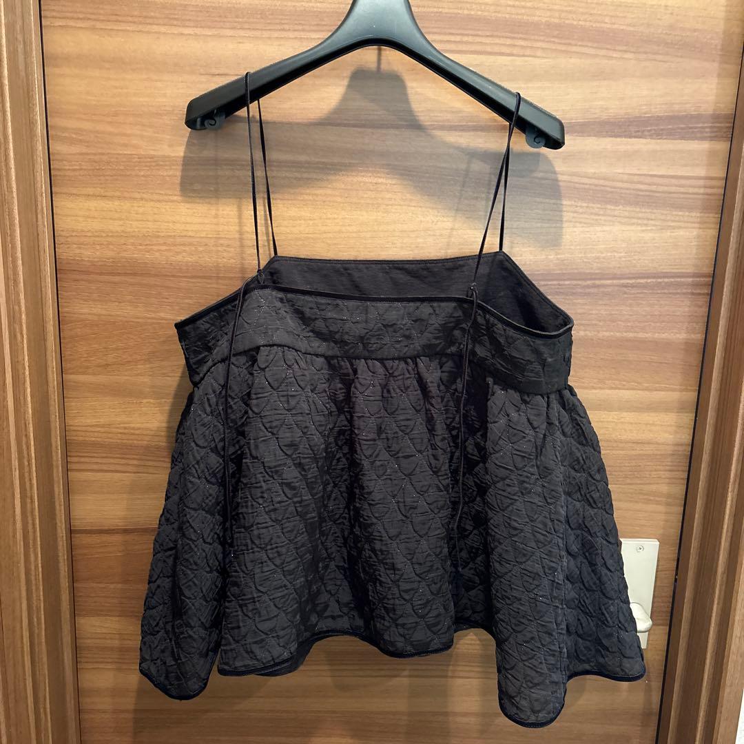 IENA フクレジャガードキャミトップブラウス