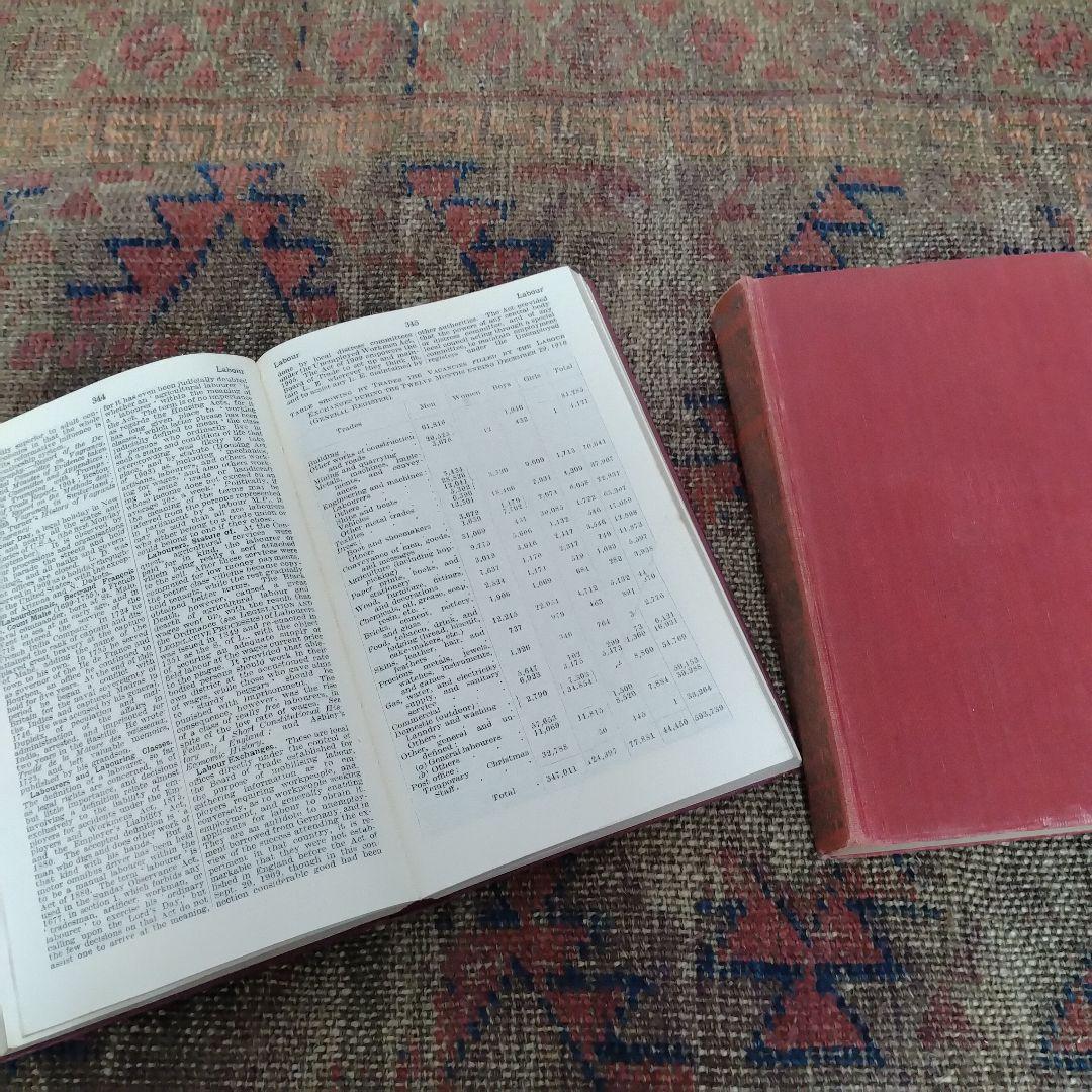 アンティーク　ヴィンテージ　洋書　まとめ 10冊　赤系