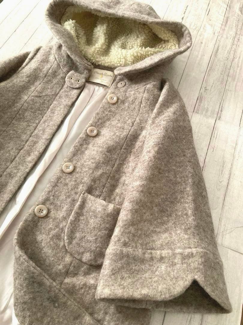 専用取引★人気★franchelippee フランシュリッペ　チリチリねこコート